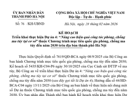 Hà Nội triển khai Dự án nâng cao hiệu quả công tác phòng, chống ma túy tại cơ sở đến năm 2030