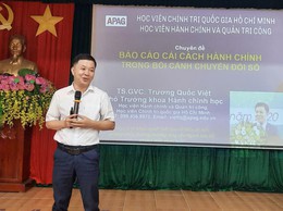 Xã Hát Môn tổ chức tập huấn cải cách hành chính trong bối cảnh chuyển đổi số năm 2026