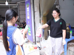 Phú Nghĩa hiện thực hóa chuyển đổi số bằng mô hình “Chợ thông minh 4.0”