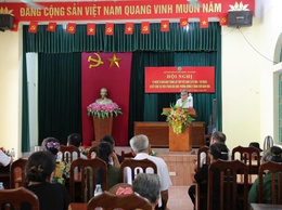 Hội Cựu thanh niên xung phong xã Phú Nghĩa sơ kết hoạt động 06 tháng đầu năm 2026