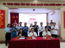 Phường Hồng Hà tổ chức hội nghị ký kết Quy chế phối hợp công tác giai đoạn 2026 - 2031 giữa Thường trực HĐND, UBND, Ban Thường trực UBMTTQ Việt Nam phường Hồng Hà