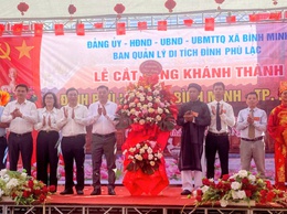 Xã Bình Minh long trọng tổ chức Lễ khánh thành công trình tu bổ, tôn tạo Đình Phù Lạc