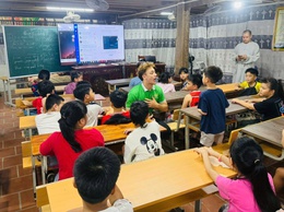 TUỔI TRẺ PHÚC THỌ CHUNG TAY NÂNG CAO KỸ NĂNG TIẾNG ANH GIAO TIẾP CHO THIẾU NHI ĐỊA PHƯƠNG