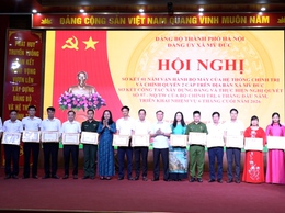 Xã Mỹ Đức sơ kết 1 năm vận hành chính quyền địa phương hai cấp