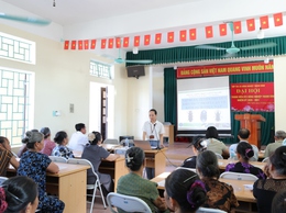 Hợp tác xã Nông nghiệp Thanh Bình (xã Phú Nghĩa) tập huấn, tuyên truyền kiến thức pháp luật về kiểm dịch thực vật cho xã viên