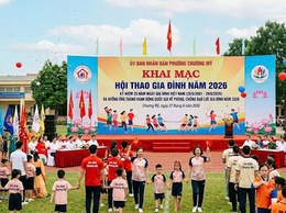 Phường Chương Mỹ sẵn sàng tổ chức hội thao gia đình năm 2026