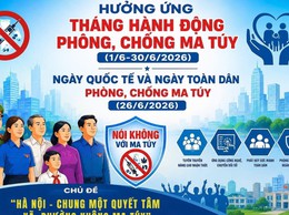 HƯỞNG ỨNG THÁNG HÀNH ĐỘNG PHÒNG, CHỐNG MA TÚY NĂM 2026: TÍCH CỰC THAM GIA CUỘC THI TRỰC TUYẾN TÌM HIỂU PHÁP LUẬT VỀ PHÒNG, CHỐNG MA TÚY