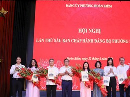 Hội nghị Ban Chấp hành Đảng bộ phường Hoàn Kiếm lần thứ 6