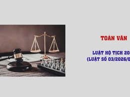 Luật số 03/2026/QH16 của Quốc hội: Luật Hộ tịch