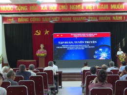 ỦY BAN NHÂN DÂN XÃ ĐÔNG ANH TỔ CHỨC TẬP HUẤN, TUYÊN TRUYỀN CHÍNH SÁCH BẢO TRỢ XÃ HỘI NĂM 2026