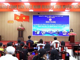 BÌNH MINH: TẬP HUẤN VỀ CÔNG TÁC AN TOÀN, VỆ SINH LAO ĐỘNG.