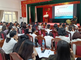 Công an xã Liên Minh chung tay đẩy lùi đuối nước