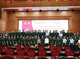 Hội Cựu chiến binh thành phố Hà Nội tổ chức Hội nghị báo cáo viên về thông tin thời sự, định hướng tư tưởng và công tác tuyên truyền tháng 6 năm 2026