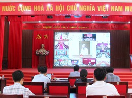 Xã Hòa Lạc dự hội nghị trực tuyến toàn quốc về phát triển khoa học công nghệ, đổi mới sáng tạo, chuyển đổi số và Đề án 06