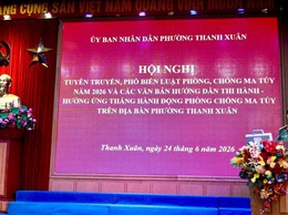 Phường Thanh Xuân: Chung tay xây dựng địa bàn không ma túy