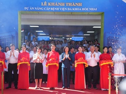 Khánh thành dự án nâng cấp Bệnh viện Đa khoa Hòe Nhai