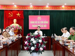 Xã Sơn Đồng tổ chức hội nghị tiếp sóng trực tuyến phiên họp chuyên đề về phát triển khoa học, công nghệ, đổi mới sáng tạo, chuyển đổi số và Đề án 06