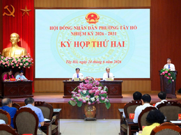 Phường Tây Hồ tổ chức kỳ họp thứ Hai, HĐND phường khóa II, nhiệm kỳ 2026 – 2031