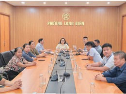 Uỷ ban MTTQ Việt Nam phường Long Biên tiếp sóng trực tuyến Hội nghị quán triệt Nghị quyết Đại hội đại biểu toàn quốc MTTQ Việt Nam lần thứ XI