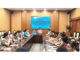 HỘI LHPN XÃ THANH TRÌ TỔ CHỨC HỘI NGHỊ SƠ KẾT CÔNG TÁC HỘI VÀ PHONG TRÀO PHỤ NỮ 6 THÁNG ĐẦU NĂM 2026