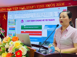 Hội nghị tập huấn nghiệp vụ hoạt động tín dụng chính sách phường Kiến Hưng