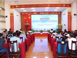 Xã Phú Nghĩa sơ kết công tác quân sự, quốc phòng địa phương 6 tháng đầu năm 2026