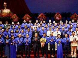 Khai mạc Đại hội Đoàn TNCS Hồ Chí Minh toàn quốc lần thứ XIII: Bản lĩnh, tiên phong, khát vọng và làm chủ tương lai
