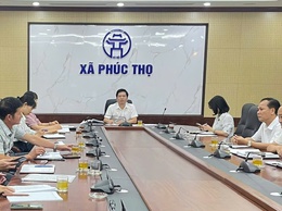 UBND xã họp Tiểu ban kỹ thuật bảo vệ đê, tiêu thoát úng, khắc phục hậu quả và phục hồi sản xuất năm 2026