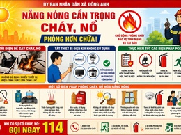 TĂNG CƯỜNG PHÒNG CHÁY, CHỮA CHÁY TRONG ĐỢT NẮNG NÓNG GAY GẮT MÙA HÈ NĂM 2026