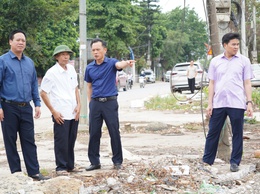 Lãnh đạo phường Chương Mỹ tăng cường vận động Nhân dân bàn giao mặt bằng Dự án Quốc lộ 6