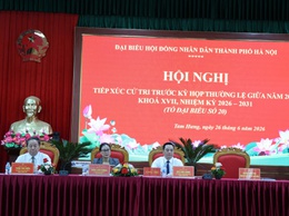 TỔ ĐẠI BIỂU SỐ 20 HĐND THÀNH PHỐ HÀ NỘI TIẾP XÚC CỬ TRI CÁC XÃ BÌNH MINH, THANH OAI, TAM HƯNG, DÂN HÒA TRƯỚC KỲ HỌP THƯỜNG LỆ GIỮA NĂM 2026