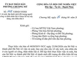 Phường Chương Mỹ khẩn trương rà soát nhu cầu hỗ trợ xây mới, sửa chữa nhà ở cho người có công và thân nhân liệt sĩ