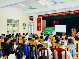 XÃ PHÚC THỌ: NÂNG CAO NĂNG LỰC CHO ĐỘI NGŨ CÁN BỘ TỔ TIẾT KIỆM VÀ VAY VỐN