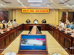 Ban Thường vụ Đảng uỷ xã tiếp sóng Hội thảo khoa học cấp quốc gia về “Một số vấn đề lý luận và thực tiễn về hoàn thiện mô hình chính quyền địa phương hai cấp”