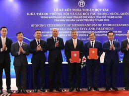 Hà Nội ký 18 biên bản ghi nhớ hợp tác về khoa học công nghệ, đổi mới sáng tạo và chuyển đổi số