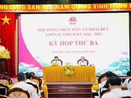 HĐND xã Hoài Đức tổ chức kỳ họp thứ 3, xem xét nhiều nội dung quan trọng về phát triển địa phương