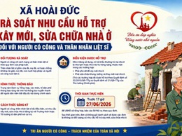 Hoài Đức rà soát nhu cầu hỗ trợ xây mới, sửa chữa nhà ở cho người có công với cách mạng, thân nhân liệt sĩ