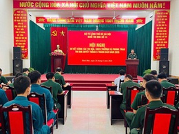 Khối thi đua số 14 Bộ Tư lệnh Thủ đô Hà Nội sơ kết Phong trào thi đua Quyết thắng 6 tháng đầu năm 2026
