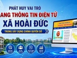 Phát huy vai trò Trang thông tin điện tử xã Hoài Đức trong xây dựng chính quyền số