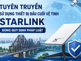 UBND phường Long Biên tăng cường tuyên truyền về việc sử dụng thiết bị đầu cuối vệ tinh Starlink đúng quy định pháp luật