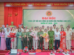 Đại hội thành lập Hội Cựu Công an nhân dân phường Long Biên nhiệm kỳ 2026 - 2031: Đoàn kết - Trách nhiệm - Kỷ cương - Phát triển