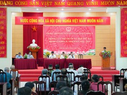 TỔ ĐẠI BIỂU SỐ 05 HĐND XÃ QUỐC OAI TIẾP XÚC CỬ TRI TRƯỚC KỲ HỌP THỨ BA, HĐND XÃ KHÓA II NHIỆM KỲ 2026 – 2031
