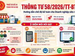 Cải cách Chế độ kế toán: Thuận lợi dành cho doanh nghiệp siêu nhỏ và hộ kinh doanh