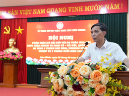 UBMTTQ Việt Nam xã tổ chức hội nghị phản biện xã hội