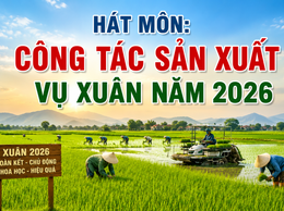 Hát Môn: Công tác sản xuất vụ Xuân năm 2026