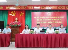 TỔ ĐẠI BIỂU SỐ 6 HĐND XÃ QUỐC OAI LẮNG NGHE TÂM TƯ, NGUYỆN VỌNG CỬ TRI TRƯỚC KỲ HỌP THƯỜNG LỆ GIỮA NĂM 2026