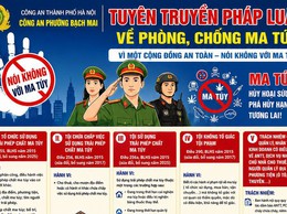 Công an phường Bạch Mai: Tuyên truyền pháp luật về phòng, chống Ma túy