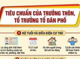 Tiêu chuẩn của trưởng thôn, tổ trưởng TDP