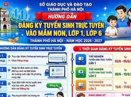 Thông báo tuyển sinh trực tuyến năm học 2026 – 2027