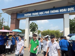 Xã Sơn Đồng: Hơn 800 thí sinh hoàn thành kỳ thi THPT